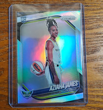 Panini 2025 Prizm WNBA Aziaha James Silver Prizm Rookie #141 Dallas Wings