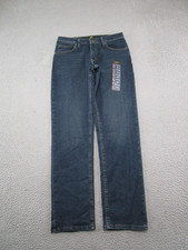 Lee Boys Denim Straight Leg Blue Stretch Jeans Youth Size 18 Regular Relaxed NEW