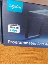 Seaoura SR-628 Programmable Led Aquarium Lights With LCD Monitor 18"-24" Tank