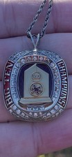 Ohio State Men?s Track 3X Big Ten Champions Championship Ring Top Pendant W/BOX
