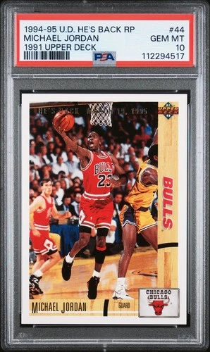 Jordan 1994 Upper Deck Jordan #44