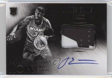 2014 Panini Noir Black and White Rookies 85/99 James Ennis #203 Patch Auto 0f8