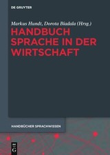 Markus Hundt Handbuch Sprache in der Wirtschaft (Gebundene Ausgabe) (US IMPORT)