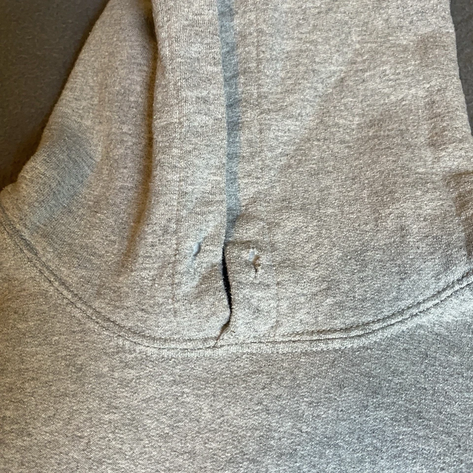 Texas A&M Aggies Hoodie Swim Team Sweatshirt Mens M Gray NCAA *Has Flaws* - Image 3 of 4