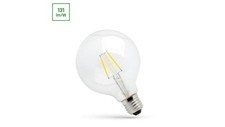 LED GLOB G125 E-27 230V 8W COG NW CLEAR SPECTRUM