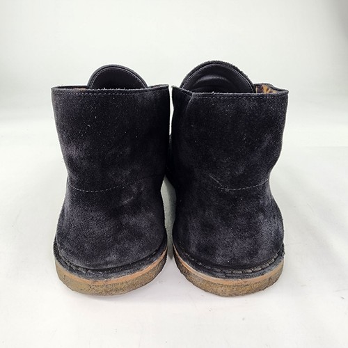 Saint Laurent YSL Suede Leather Chukka Boots US 12 Men's Black Leopard Print - Picture 5 of 14