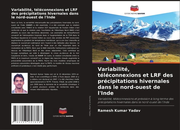 Ramesh Kumar Yadav | Variabilité, TéLéConnexions Et LRF Des PréCipitations...-image