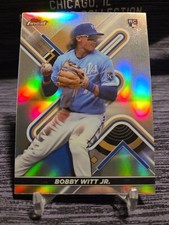 2022 Topps Finest Refractor Rc Sp Bobby Witt Jr Rookie Non Auto