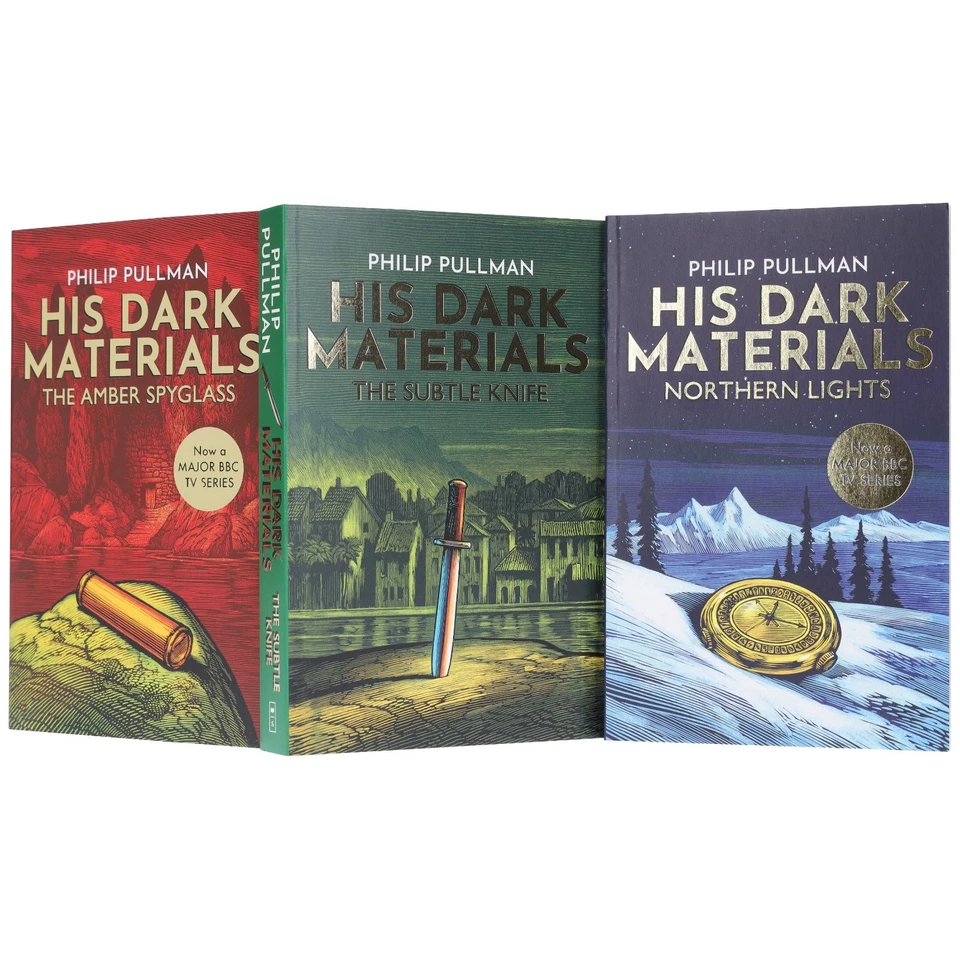His Dark Materials trilogy by Philip Pullman 3 Books Box Set - Ages 11+ - PB - Image 4 of 4