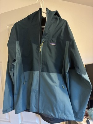 Boulder Fork Rain Jacket WETLAND BLUE Zip Up Patagonia