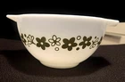 Pyrex Cinderella Mixing Bowl Spring Blossom Green Crazy Daisy Vintage USA