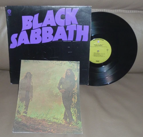 BLACK SABBATH "Master Of Reality" - Warner Bros. BS 2562 - Vinyl LP  & Poster