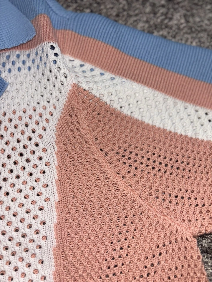 Polo 2eros Aruba - Rosa/Azul PL30001CCPB Etiqueta 79.95 Foto 4 de 4