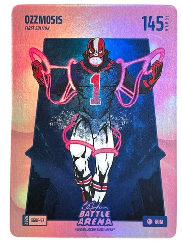 2025 Bo Jackson Battle Arena Ozzmosis Ozzie Albies Bubble Gum 145