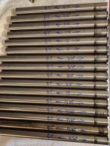 Grade 23 Titanium Round Rod 1" X 10 to 14" Long 6Al4V ELI