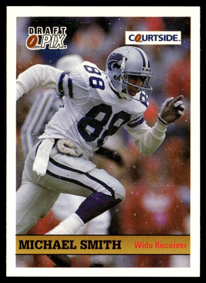 1992 Courtside Michael Smith Rookie Kansas State Wildcats #126A