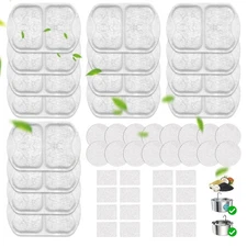 16PCS Pet Water Fountain Filter Replacement for Oneisall 7L/230oz/1.8G Dispenser