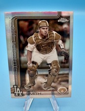 2025 TOPPS CHROME UPDATE WILL SMITH SEPIA REFRACTOR #USC196 DODGERS
