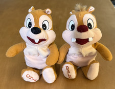Disney Store Chip and Dale Chipmunks Plush 8
