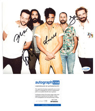 ‘Young The Giant’ Band Signed 8x10 Photo Sameer Gadhia +3 ACOA
