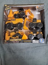 Construction Toys Trucks Engineering Set 5 Vehicles Dump Truck Excavator