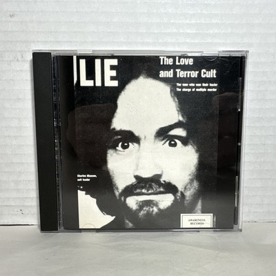 Charles Manson - CD - Lie the Love and the Terror Cult - awareness records 1987