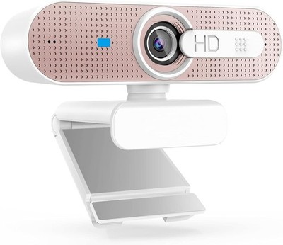 Full HD 1080p Webcam mit Autofokus & Mikrofon  USB Plug & Play, PC Notebook 360°