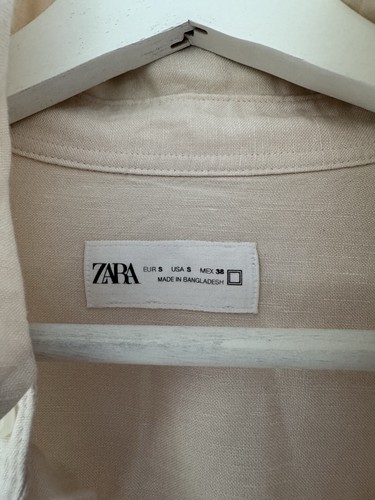 ZARA Leinenhemd Gr. S - Bild 3 von 3