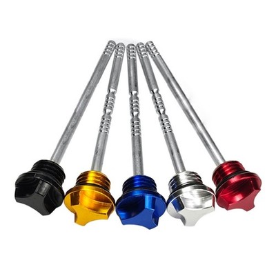 Motorcycle Oil Dipstick High Visibility for Precisions Engine Oil Level Checking