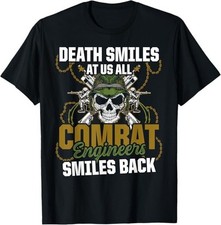 new Combat Engineer Military Sapper Shirt Made in USA Size S to XL