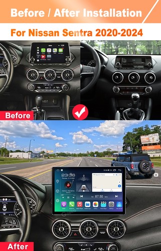 12.5 inch For Nissan Sentra 2020-2024Car Radio Carplay Android Multimedia Player - Picture 2 of 7