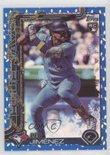 2025 Topps Holiday Collector's Tin Blue Lights Leo Jimenez Jiménez #H57 0k26