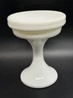 Westmoreland Glass Milk Glass Fairy Lamp Pedestal Base Only Vintage