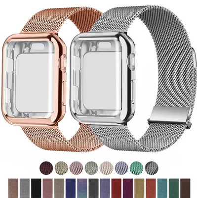 Metal Stainless Steel Band Strap+Case For Apple Watch Series 11 10 9 8 7 6 5 4 3
