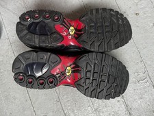 Nike Air Max Plus University Red Black Womens...