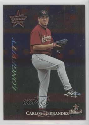 2002 Leaf Rookies & Stars Longevity 71/100 Carlos Hernandez #171 3u0