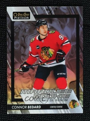 2023 O-Pee-Chee Platinum Liquid Metal 316/399 Connor Bedard #201 Rookie RC 0bn4