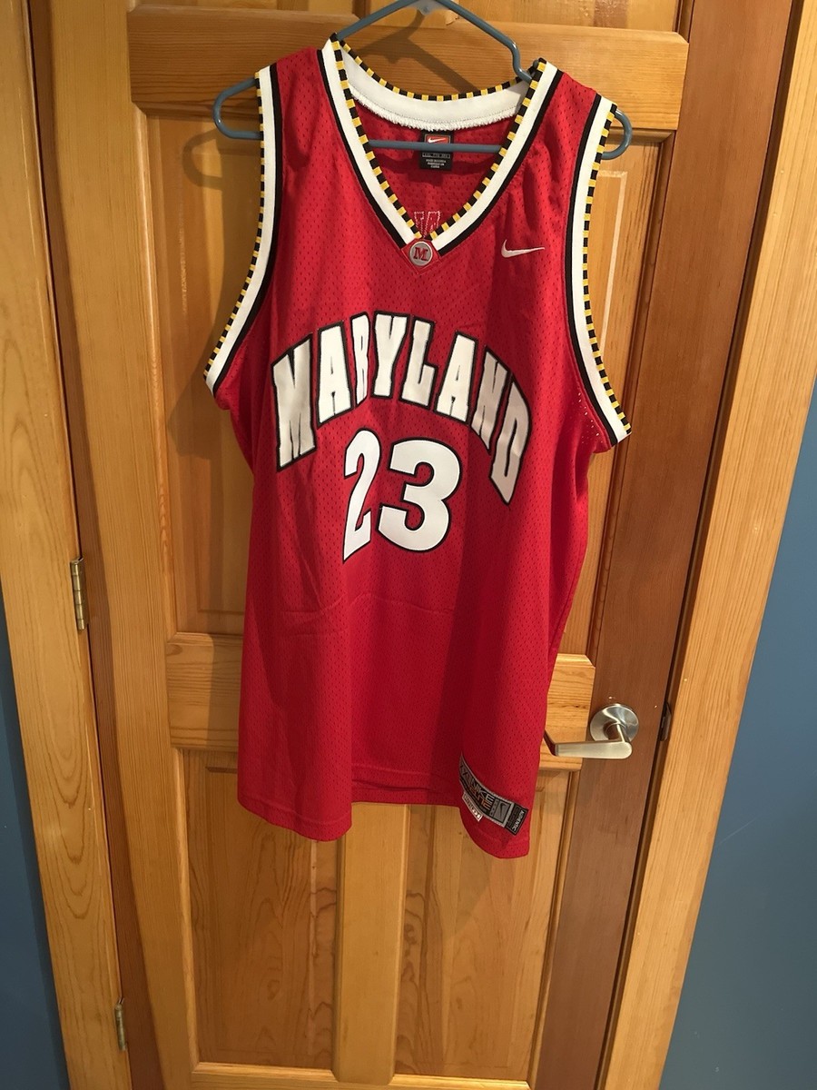 Maryland Terrapins Steve Francis Mens Sz XXL Nike Basketball