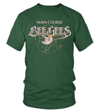Bee Gees Band Main Course Green T Shirt Full Size S-5XL