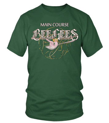 Bee Gees Band Main Course Green T Shirt Full Size S-5XL