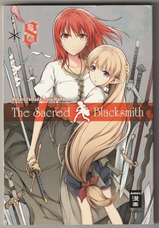✪ THE SACRED BLACKSMITH #8, EGMONT MANGA 2014 MANGA PAPERBACK Z1/1-