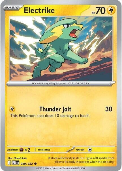 Electrike Common ME01: Mega Evolution 049/132 NM