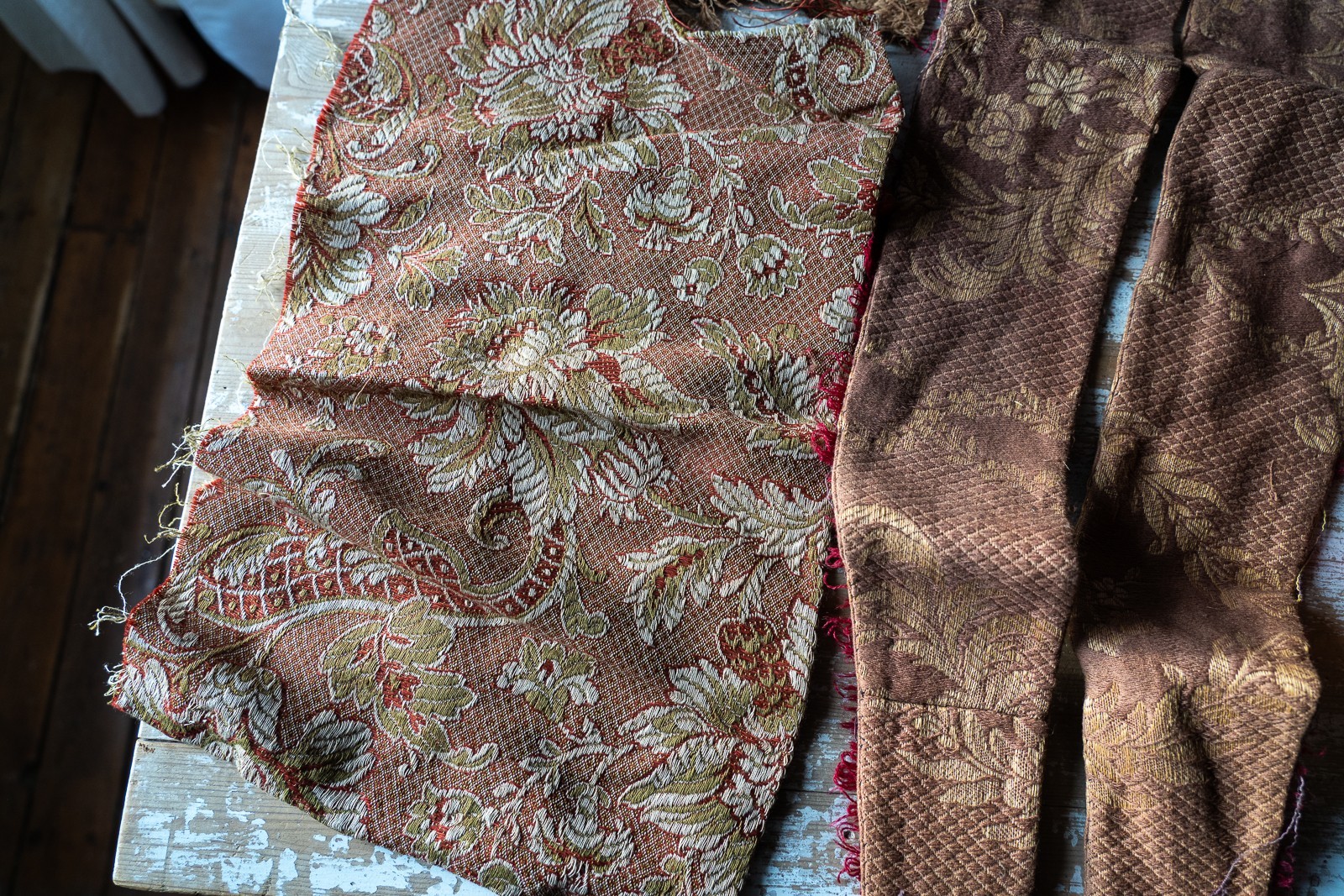 Lot of Antique Fabric Pieces
