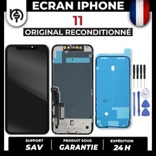 ÉCRAN LCD ORIGINAL RECONDITIONNÉ POUR IPHONE 11 NOIR + JOINT / OUTILS