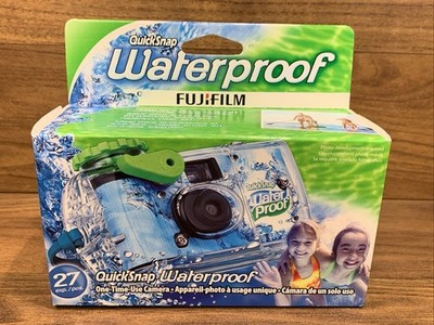 Fujifilm 1201407 Quick Snap Waterproof Disposable Camera 27 Exposures 09/2025