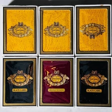 PARTAGAS Spanish Rosado Cigar Advertising Playing Cards Deck Poker - Lot of 6