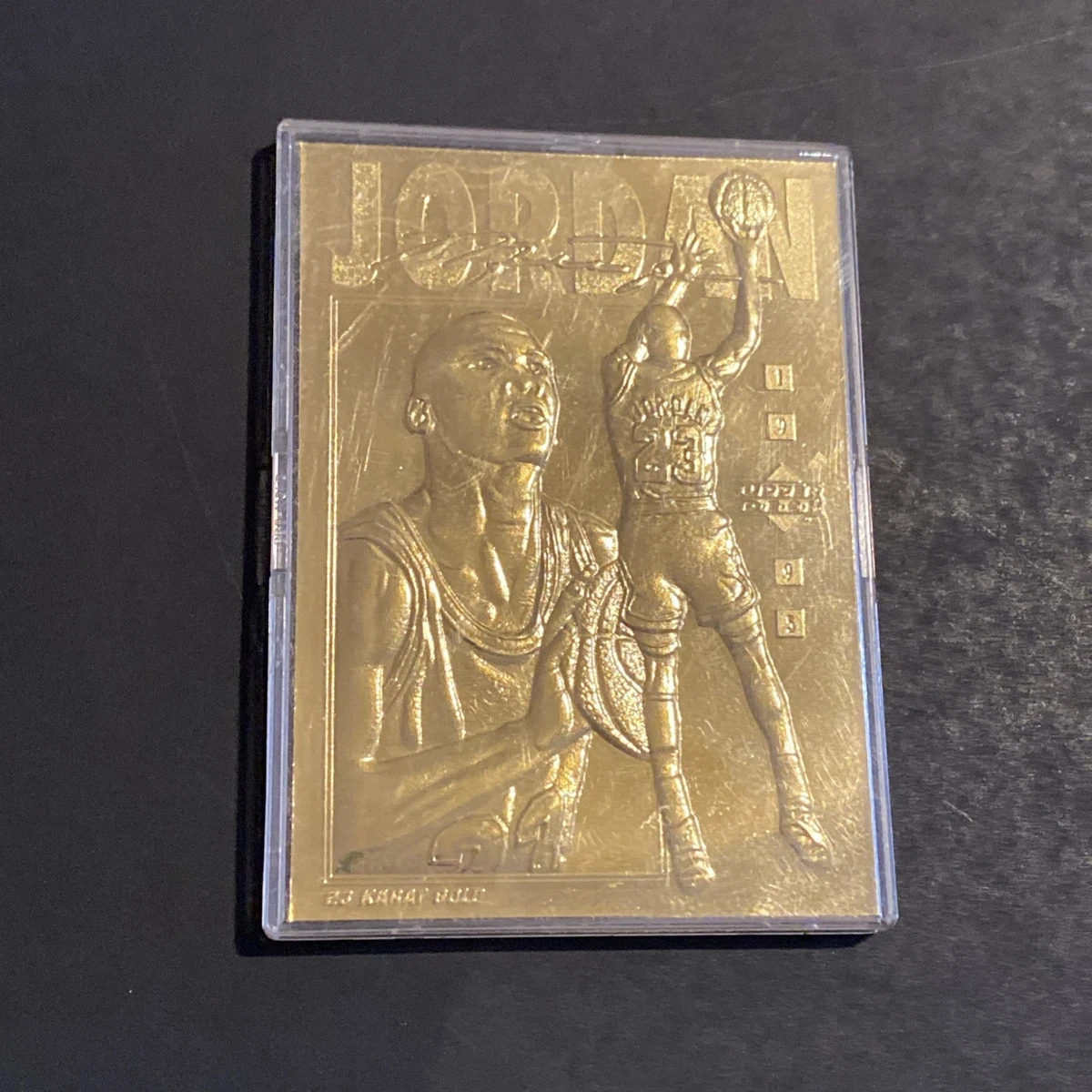 Michael Jordan Karat Gold Card Upper Deck for sale | eBay