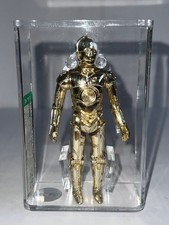 Star Wars Vintage KENNER 1977 Loose C-3PO  LOOKS AWESOME    Graded AFA 75