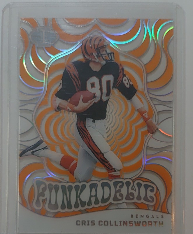 2023 Panini Illusions - Funkadelic Cris Collinsworth #4 Orange