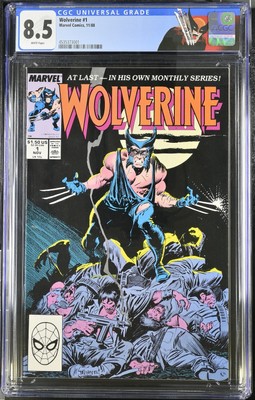 Wolverine #1 CGC 8.5 1st Wolverine as Patch. Back by John Byrne.